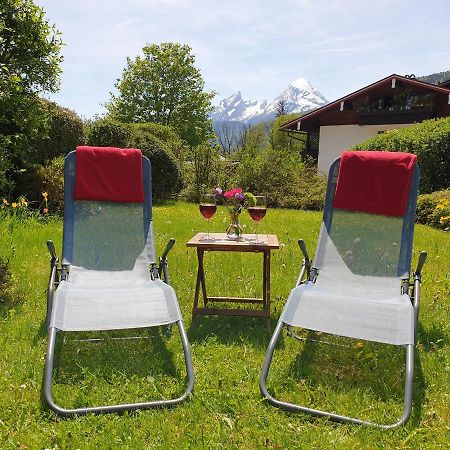 Ferienwohnung Sunnwinkel Bischofswiesen Bagian luar foto